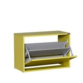 Adore Mobilya Step Oturaklı Ayakkabılık-Yeşil 60x42x30 cm (GxYxD)