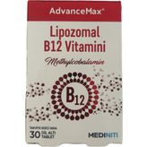 Advancemax Lipozomal B12 30 Dilaltı Tablet