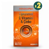 Advancemax Lipozomal C Vitamini Çinko 2x30 Kapsül