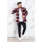 Advante Slimfit Çift Cep Oduncu Gömlek - XL - Kırmızı