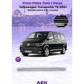 AEK Modern Vw T6 Transporter Plaka Üstü 2015- Paslanmaz Çelik