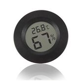 Aek-Tech Aek-tech Panel Tip Dijital Termometre Nem Ölçer Gümüş