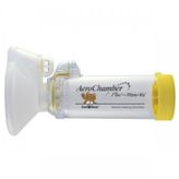AeroChamber FLOW-VU Medium 1-5 Yaş Sarı