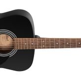 AF510E-BKS Elektro Akustik Gitar, Siyah Satin, Ceram