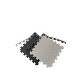 AFFECTİONE Tatami Minderi 20mm 50x50 Çift Yönlü Kullanım Gri-siyah