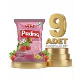 Afia Çilekli Puding 9X125 gr