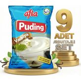 Afia Vanilyalı Puding 9X125 gr