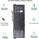 Afila Acer Aspire ES1-711 Notebook Bataryası