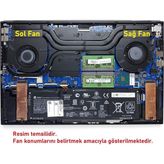 Afila Omen 15-EK0007NT 3A699EA Notebook Gpu Fan / Ver.2 (Sol - 5V)
