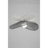 afralya home Hasır Sarkıt Avize 2 Şeritli avize / Bohem avize / Salon Modern Avize / GRİ AVİZE