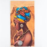 Afrikalı Kadın Temalı Buff Boyunluk Bandana No:96