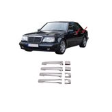 A&G Tuning Mercedes E Klasse W124 Krom Kapı Kolu 4 Kapı 1984-1995 Paslanmaz Çelik