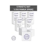 Ağaoğlu Spanç Gazlı Bez 5x5cm 8 Katlı 500 Adet