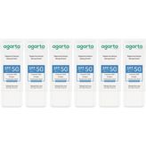 Agarta Collagen Destekli SPF+50 6x50 ml Yaşlanma Karşıtı Yüz Güneş Kremi