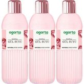 Agarta Doğal 3x400 ml Gül Suyu