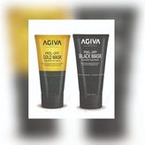 Agiva Soyulabilir Gold ve Siyah Maske