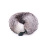 Agorshop Fox Tail Black Slikon Anal Plug