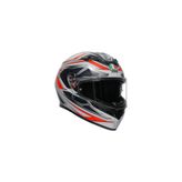 AGV K3 E2206 Space Matt White Red Fluo Kapalı Kask