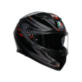 Agv K3 Syth Black Red Kapalı Kask - M