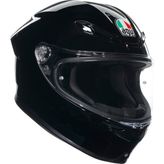 Agv K6 S Black Mono Kapalı Kask - Renkli