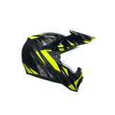 Agv Kask Ax9 Mplk Steppa Carbon Grey Yellow Mo124 S