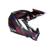 Agv Kask Ax9 Mplk Steppa Carbon Red Blue L