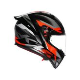 Agv Kask K1 S Fastlap Black Grey Red Conf Xl