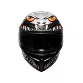 Agv Kask K1 S Lyzard Matt Black Grey Red Configuration S