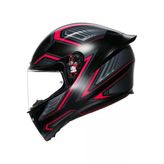 Agv Kask K1 S Slıng Matt Black Pınk Kask