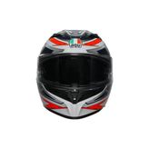 Agv Kask K3 Mplk Space Matt Whıte Red Fluo Configuration Xs