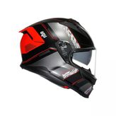 Agv Kask K7 Mplk Kyber Matt Black Red S