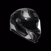 Agv Kask Tourmodular Multı Mplk Perceptıon Matt Black Sılver - Beden L