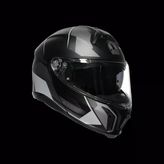 Agv Kask Tourmodular Multı Mplk Perceptıon Matt Black Sılver L