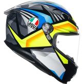 Agv Kask/K6 S Mplk Joan Blk Blue Ylw