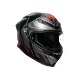 Agv Kask/k6 S Mplk Karve Matt Blk Grey Red - M