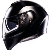 AGV KASK/STREETMODULAR MONO MATT BLACK ÇENE AÇILIR