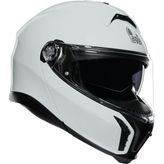 Agv Tourmodular Solid Stelvio White Çene Açılır Kask - Renkli