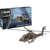 AH-64A Apache Model Kit Uçak - 10 cm