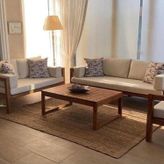 Ahsap 3+2+1 Bahce Balkon Teras Oturma Grubu