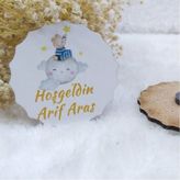 Ahşap Buzdolabı Bebek Magnet(30 Adet)