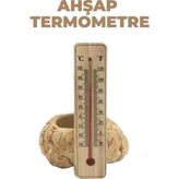 Ahşap Derece Termometre Duvar Tipi Dayanıklı Termometre