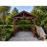 Ahşap Kamelya Çardak Pergola Bahçe S2