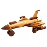 Ahşap Model Dekoratif Uçak 25 Cm