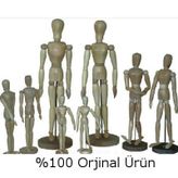 Ahşap Model Mankeni İnsan Figürü 20 cm.