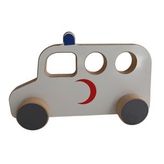 Ahşap Oyuncak Arabalar Ambulans