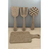Ahşap Oyuncak Spatula 4'lü Set