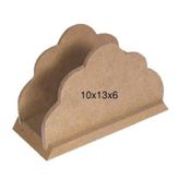 Ahşap Papatya Peçetelik 13X6Cm F794