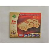 Ahşap Puzzle 3D F20 Araba Maketi