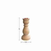 Ahşap Şamdan 12cm ŞA51