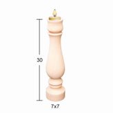Ahşap Şamdan Şa-45